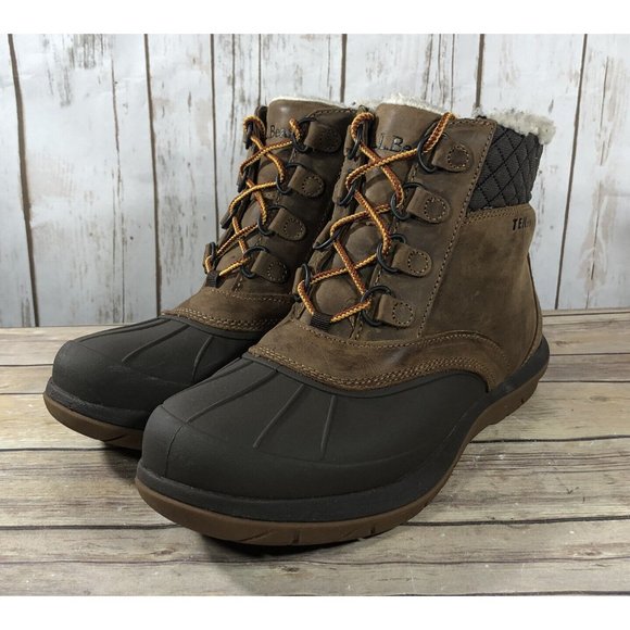 L. L. Bean Storm Chaser Tek 2.5 Lace Waterproof Boots Womens Size 10 Leather